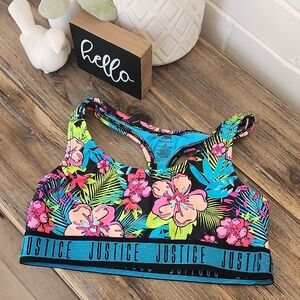 Justice Girls' Sports Bra, 30